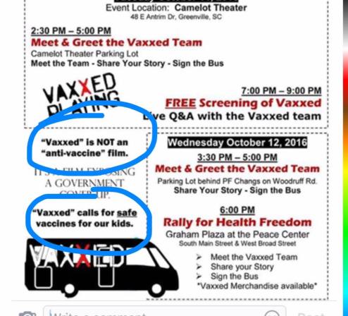 vaxxed NOT anti vax