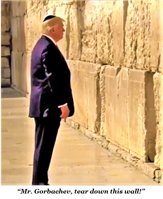 trump wall gorbachev